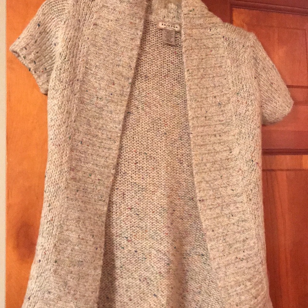 Gray w multicolor jacket